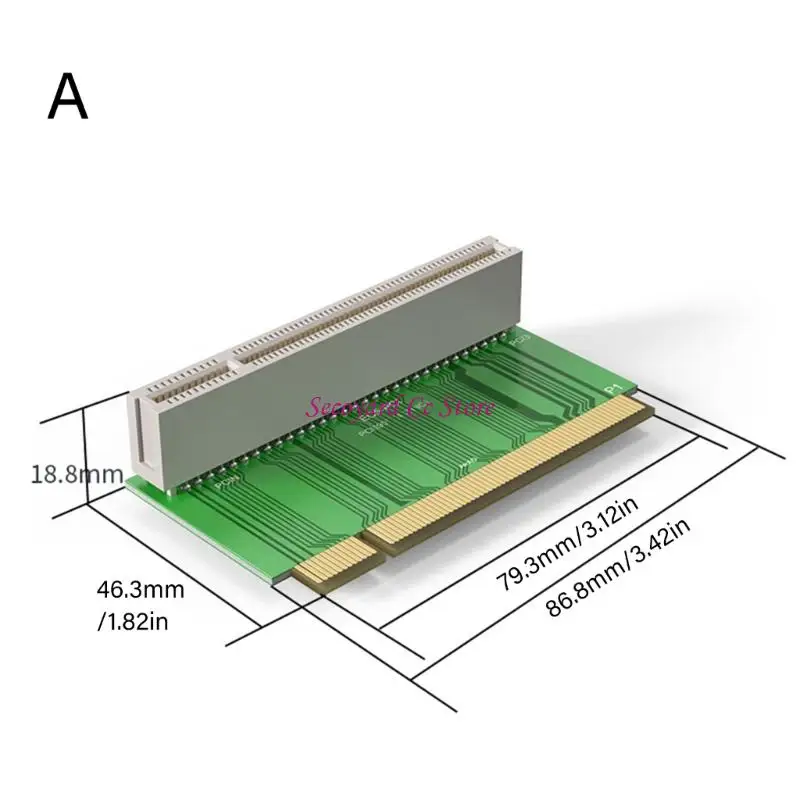 N3UC Cooling PCIe Adapter Allowing Horizontal GPU Placement for Small Chassis
