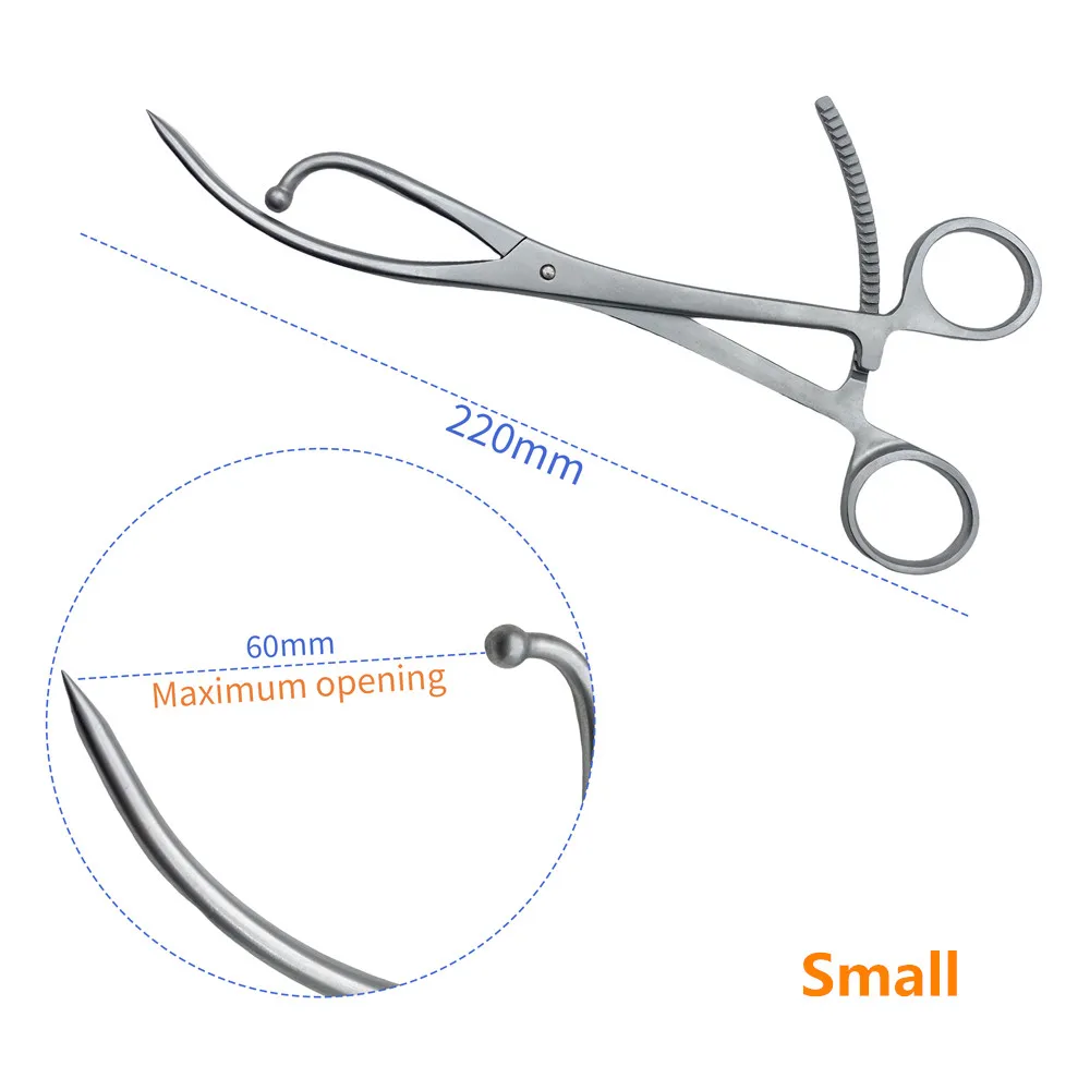 Orthopedic Ankle Joint Reduction Forceps Surgical Large/ Small Foot Joint Trauma Surgery Forceps Orthopedic Pet Instrument