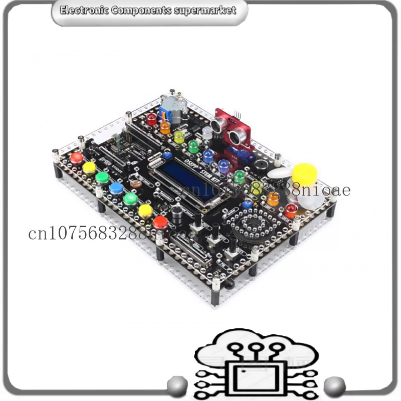 DIY STEM KIT Integrated Development Module with OSEPP UNO R4 Arduino Starter Kit for Programming Electronic Beginer