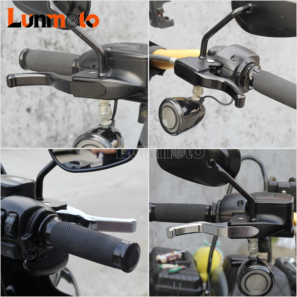 For Harley Softail Touring Dyna 1982-1995 2-3 Fingers Brake Clutch Levers Fits Low Rider Super Glide Sportster Deluxe Standard