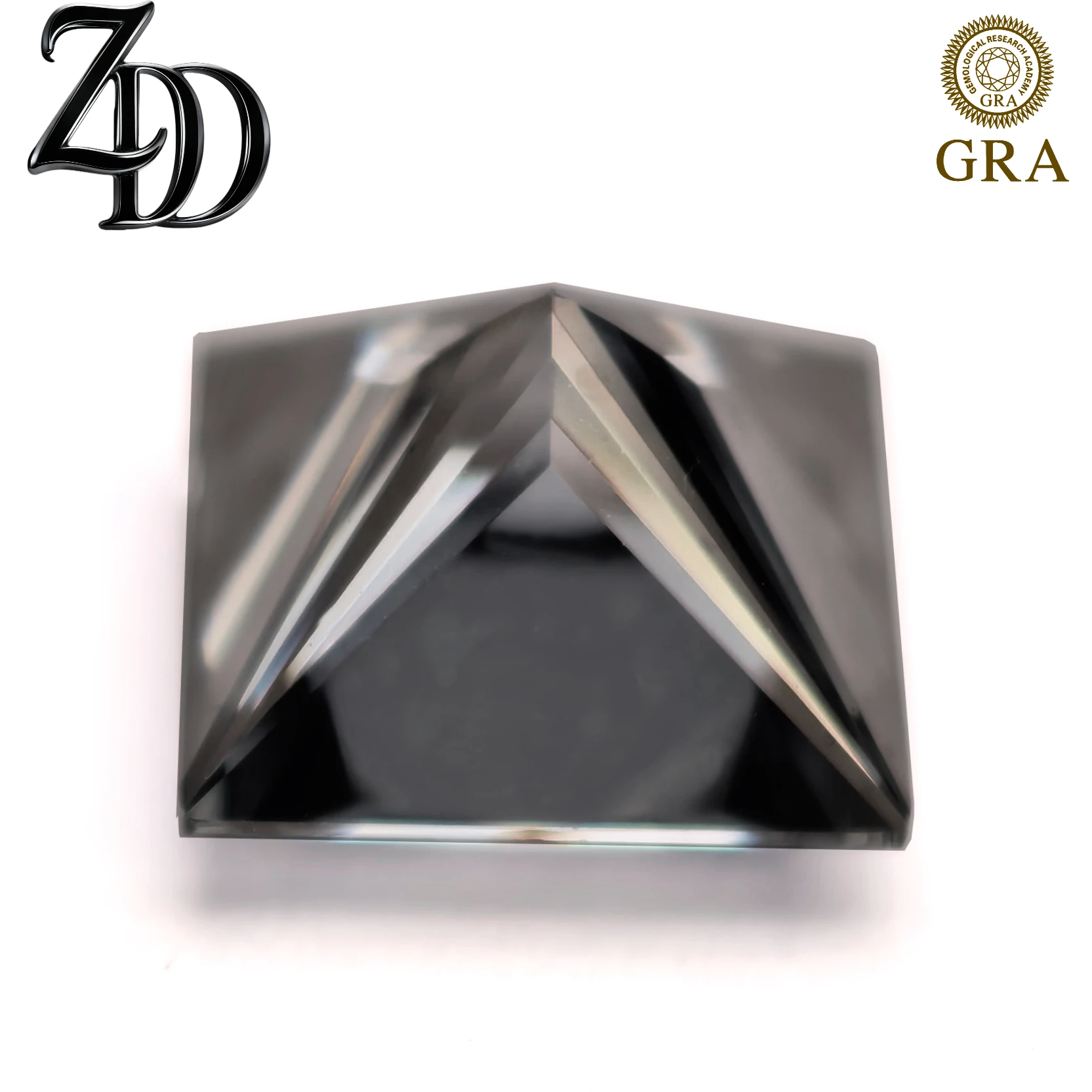 Gri Prenses Kesim Mozanit Taşı - Gra Certificate Loose Moissanite Stone incelemesi ve fiyatı