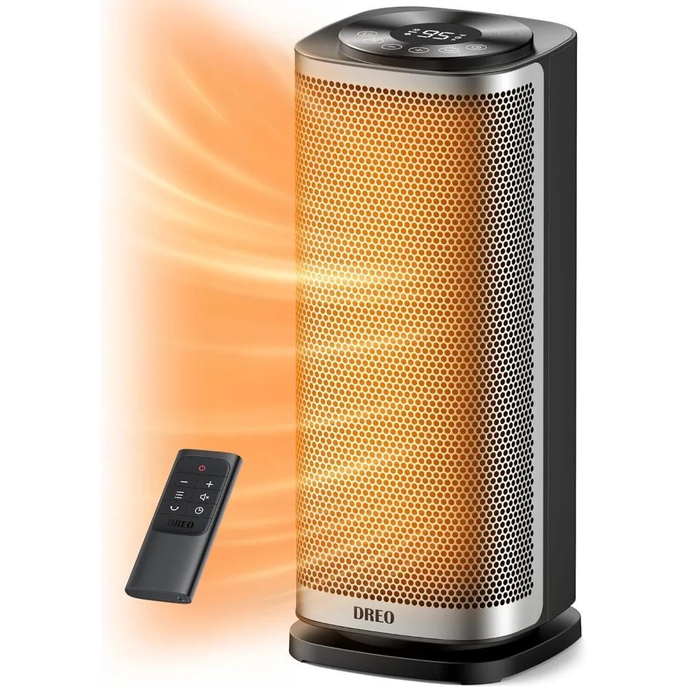 

Space heater indoor, Fast Heating Ceramic Electric & Portable Heaters with Thermostat, Oscillation, Overheat Protection