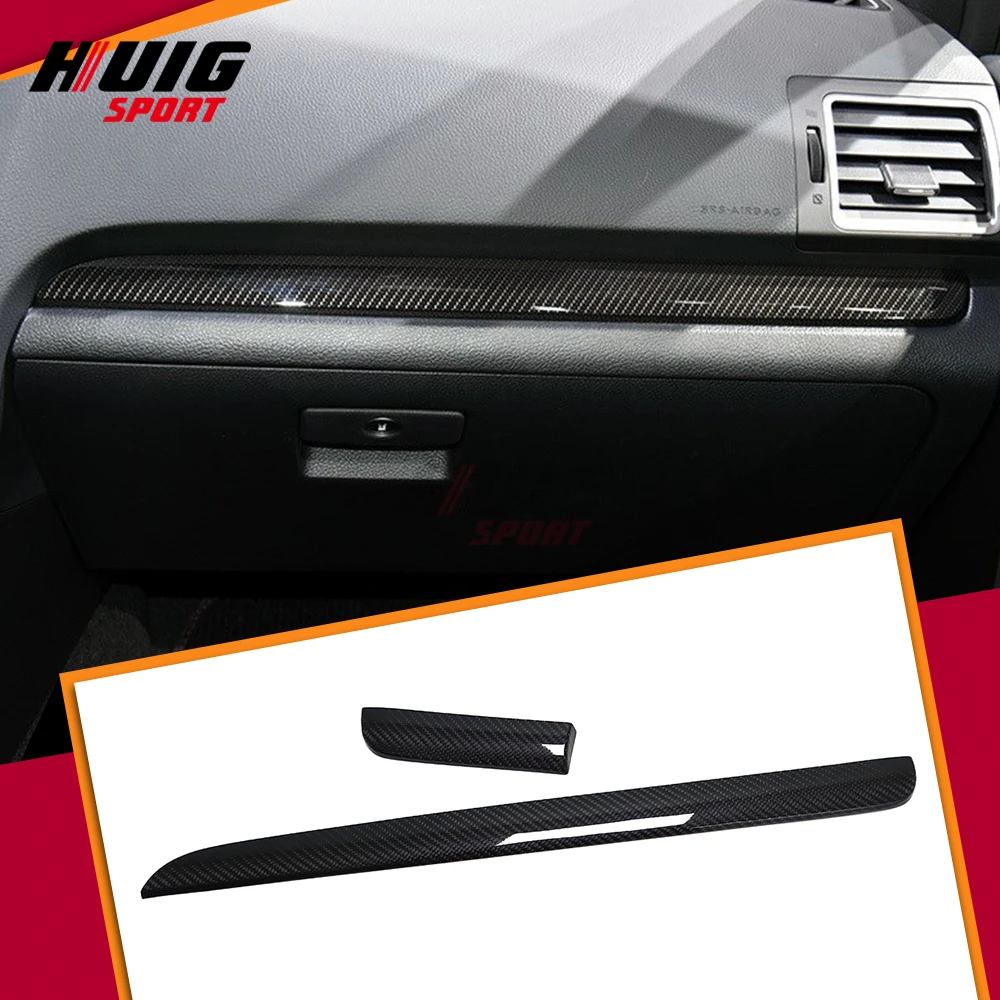 

For Subaru WRX STI VA 2015-2022 Car Interior Central Dashboard Console Panel Cover Sticker Trim Real Carbon Fiber Accessories