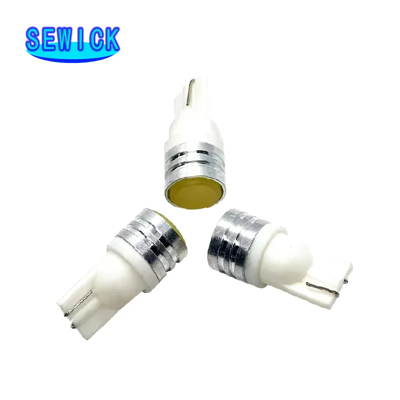 

200x T10 1w W5w Led Smd Led High Power T10 W5w 194 168 Car Light Bulbs 1w Lamp Corner Parking Reading Lamp Turn Signal