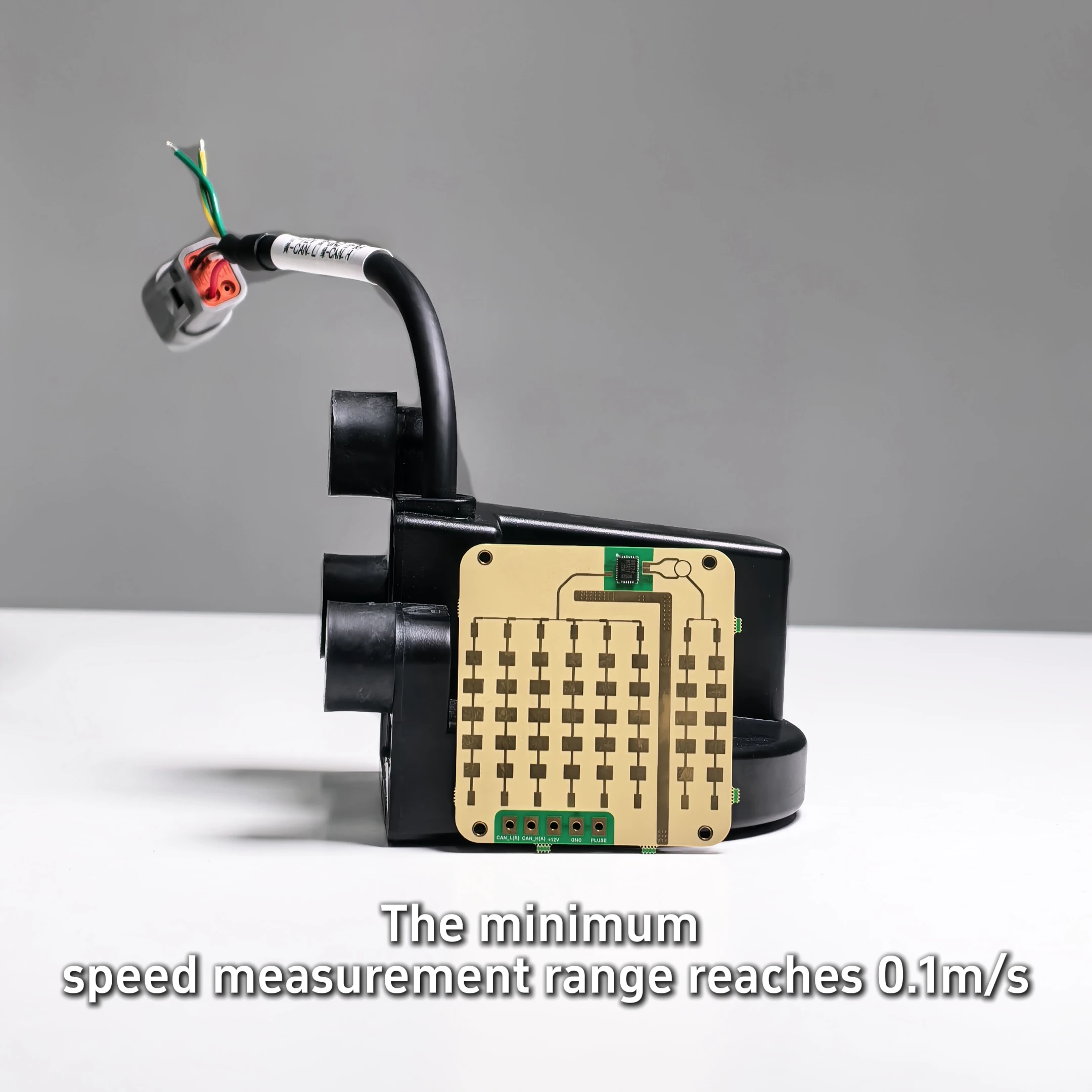 CW 24GHz Radar Tractor Low Speed Sensor With RS485/CAN, 0.36-80km/h Millimeter Wave Ground Speed Radar Sensor Module