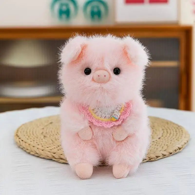 Porte-clés pendentif lapin qui pleure, Animal mignon, jouet en peluche Kawaii, poupée de dessin animé, cadeau d'anniversaire pour enfants, dernière collection