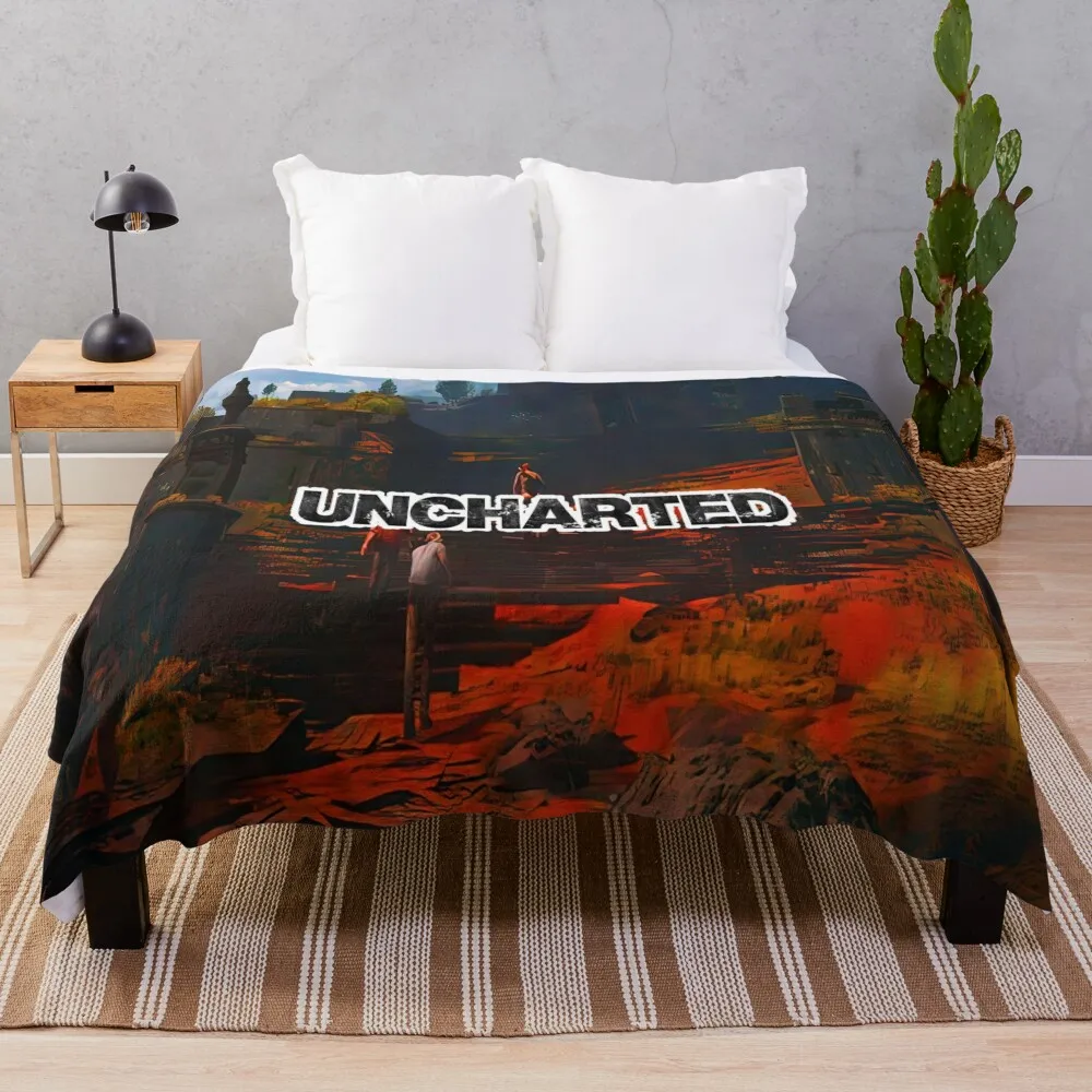 

Artwork of Uncharted Y-40 Throw Blanket Personalized Gift Loose Hair Blankets