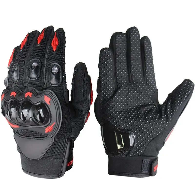 オートバイの手袋,フルフィンガー,ハードシェル,モトクロス,オートバイ,ブレスメッシュ,タッチスクリーン,レーシングスポーツ