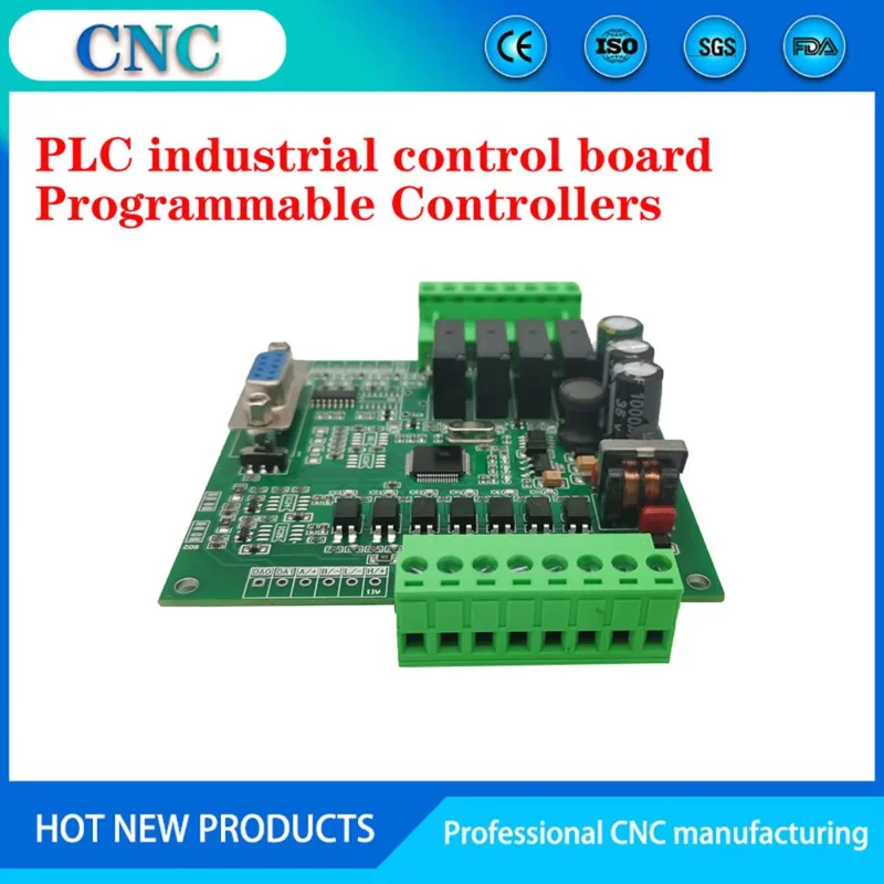 PLC industrial control board programmable controller compatible 2N 1N 10MR (B)