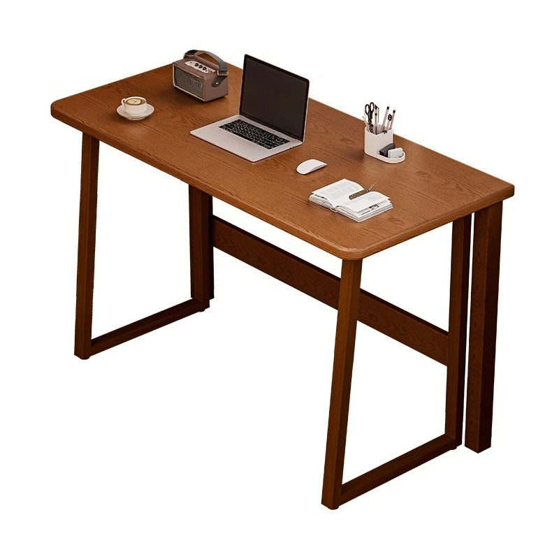 Folding computer desk bedroom home foldable bay window desk study table