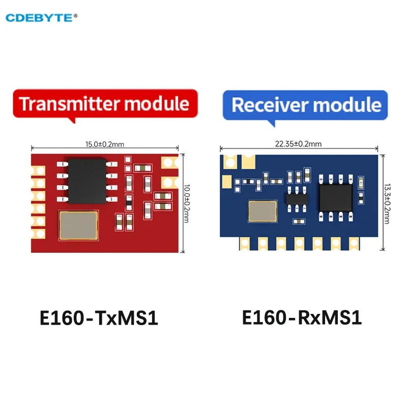 10Pairs 433MHz Superheterodyne Module Radio Frequency Module CDEBYTE E160-T4MS1 E160-R4MS1 Support ASK OOK Receiver Transmitter