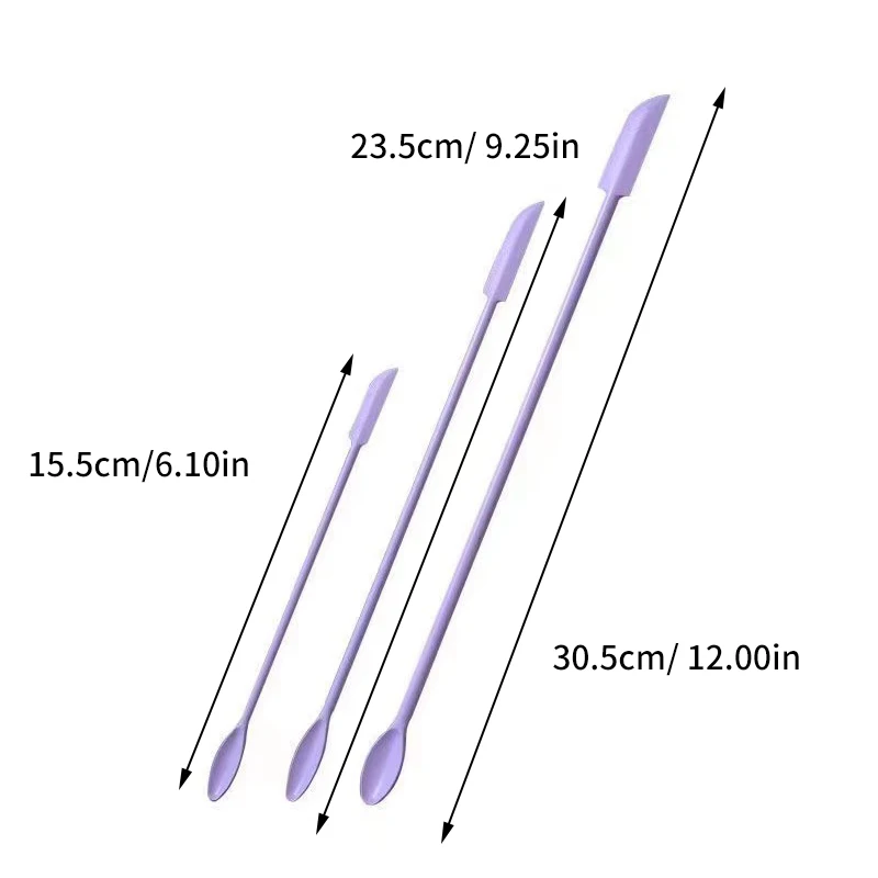 Juego de cucharas de silicona 2 en 1, herramientas para el cuidado de la piel, raspador, base líquida cosmética, cuchara para crema facial