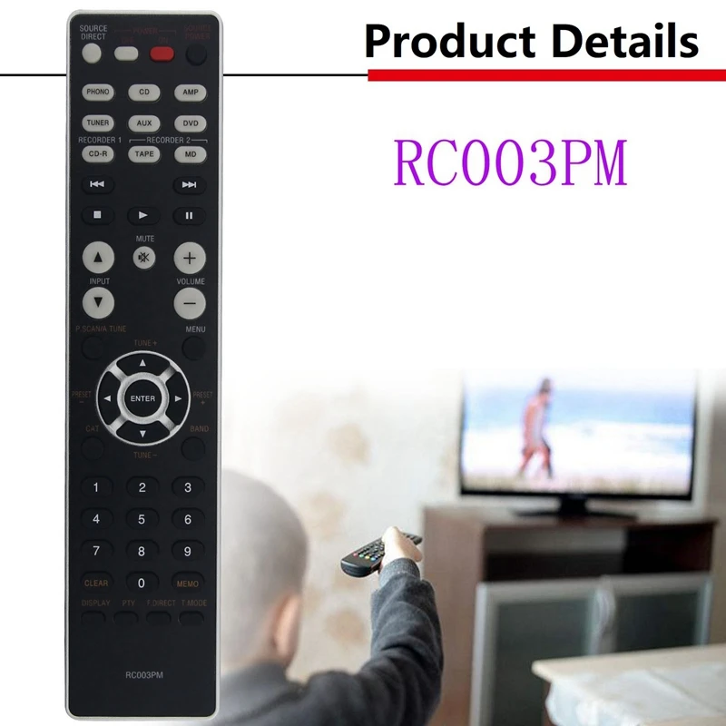 Y47A Replacement Remote Control RC003PM for Marantz AV Power Amplifier PM5003 PM5004 PM5005 PM6003 PM6005 PM6006 PM7003