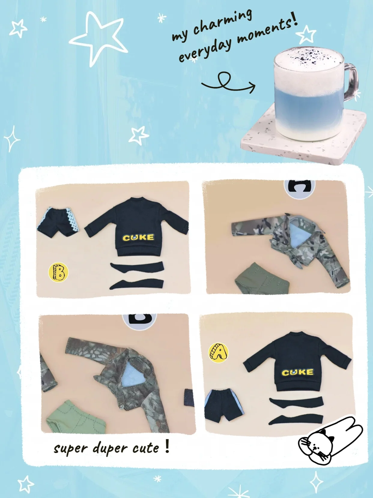 

Предзаказ: Набор одежды для 12-дюймовых фигурок — модный свитер, шорты и камуфляж (масштаб 1/6)