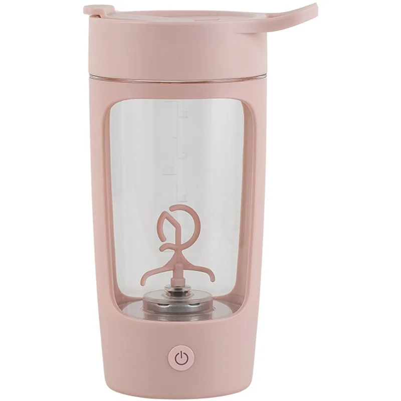 

FAAJ-Protein Powder Mixer Shaker Cup Electric Portable Bottle For Coffee BPA Free With USB Rechargeable 1200Mah