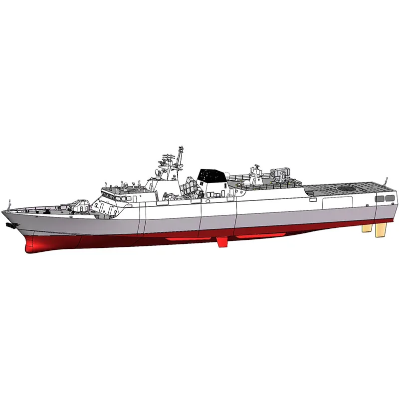 

RC Warship Model 056 Frigate 1/100 Ship Model Kit Navigation Model Science and Education Kit