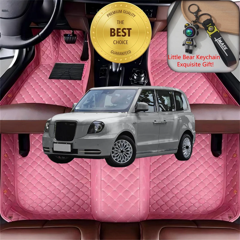 Custom Fit for LEVC TX 2017-2025 4-Door Petrol Hatch Car Floor Mats Car Accessories Auto Carpet Mats Left/Right-hand Drive