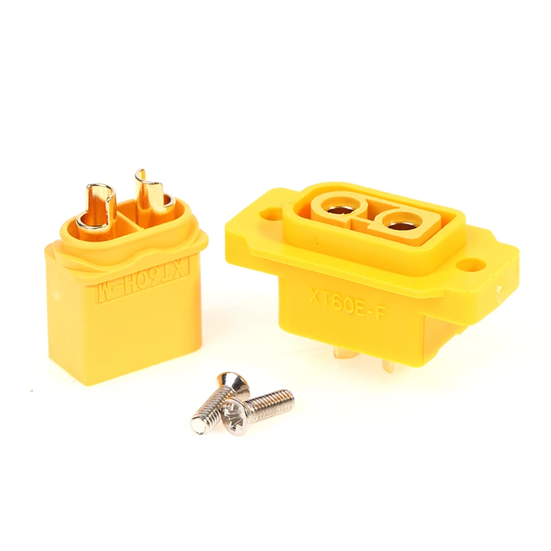 Amass XT60E-F XT60E Female Plug XT60H Male Bullet Connector Plug Adapter For RC FPV Lipo Battery RC Quadcopter XT60E Female Plug