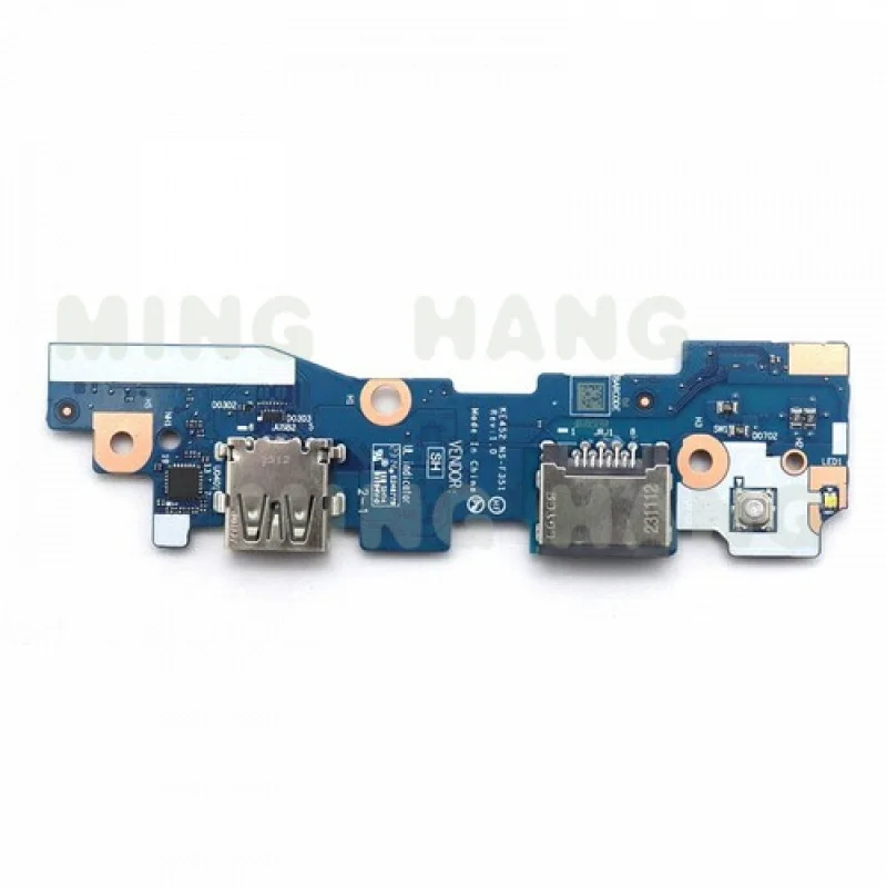 Placa IO para Lenovo ThinkPad E14 Gen 521JR, 21JS 5C51J62763 KE452 NS-F351