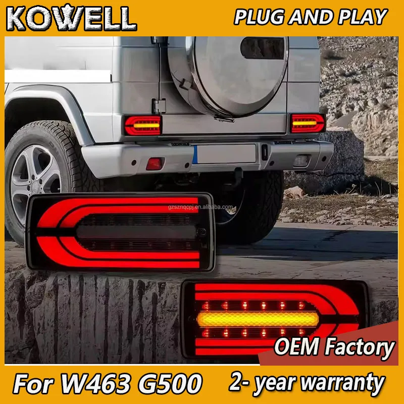 

Car Styling for Mercedes W463 Taillights 2007-2019 Benz G500 Tail Lamp G350 G55 G63 DRL Fog Brake Turn Signal Reversing