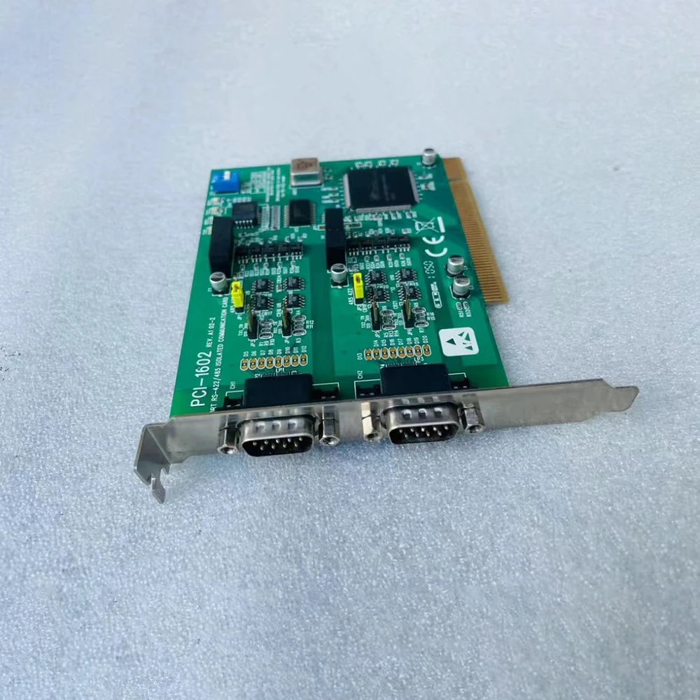 PCI-1602 لبطاقة الاتصالات المعزولة Advantech 2-port RS-422/485 تتضمن حماية من زيادة التيار