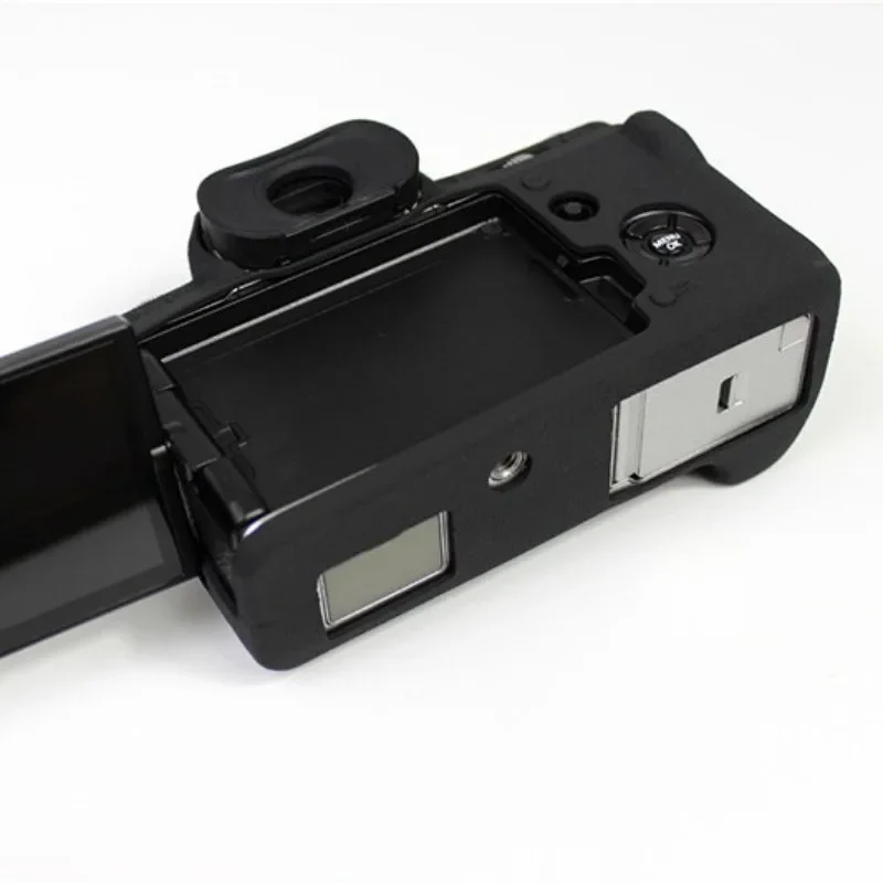 حافظة مطاطية ناعمة، لحقيبة كاميرا FUJIFILM Fuji X-T4 غطاء سيليكون xt4 غطاء حماية + طبقة حماية LCD من الزجاج المقسى