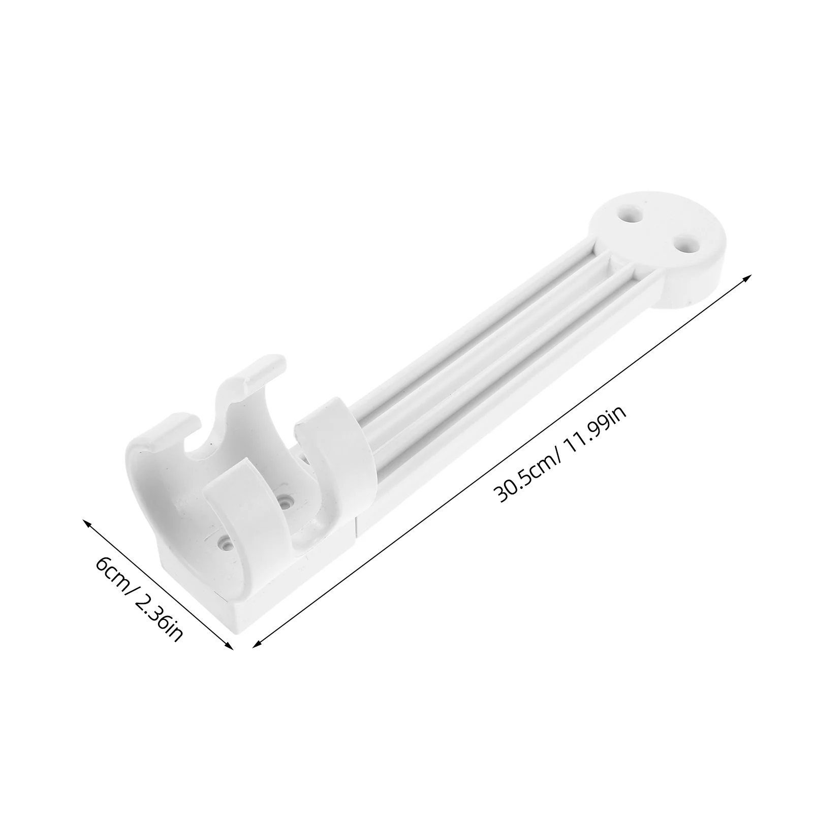 رف مقبض أداة التجميل، حامل بلاستيكي متين مدمج لعيادات السبا، صالون العناية بالبشرة المنزلي، حامل منظم للاستخدام #3