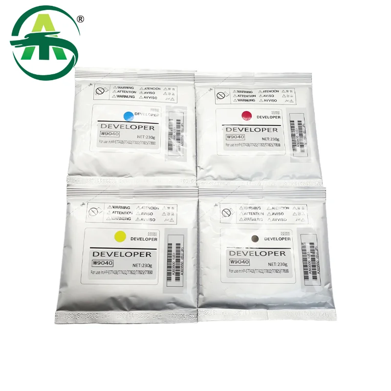 4PCS W9040 Developer for HP E77822 77825 72530 77830 77840 77850 77860 78223 Developer Powder 230g