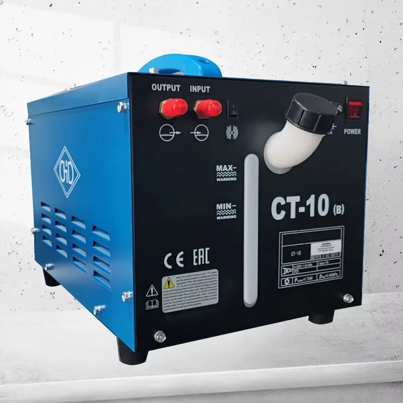 Máquina de tanque de agua de plástico con tanque de agua portátil para enfriar la soplete de soldadura