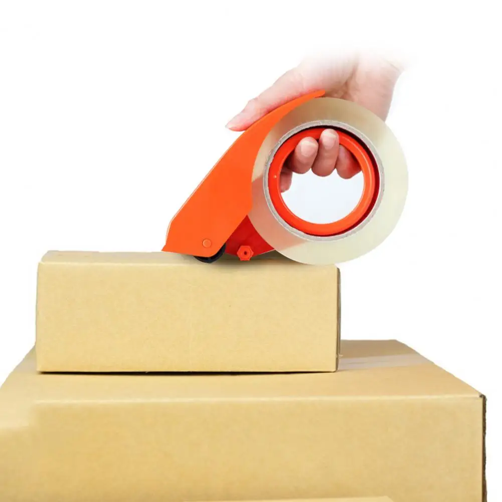 Packing Tape Sealer Heavy Duty Sharp Cutter Mailing Box Package Sealing Tape with Tape Dispenser