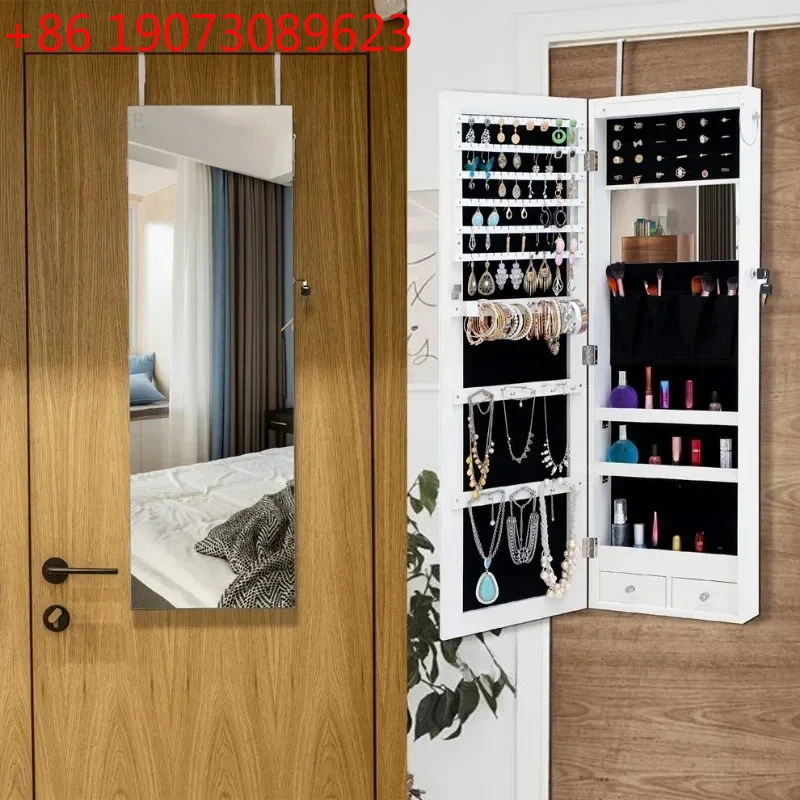 

Современные простые настенные зеркальные шкафы для спальни, хранилище ювелирных изделий