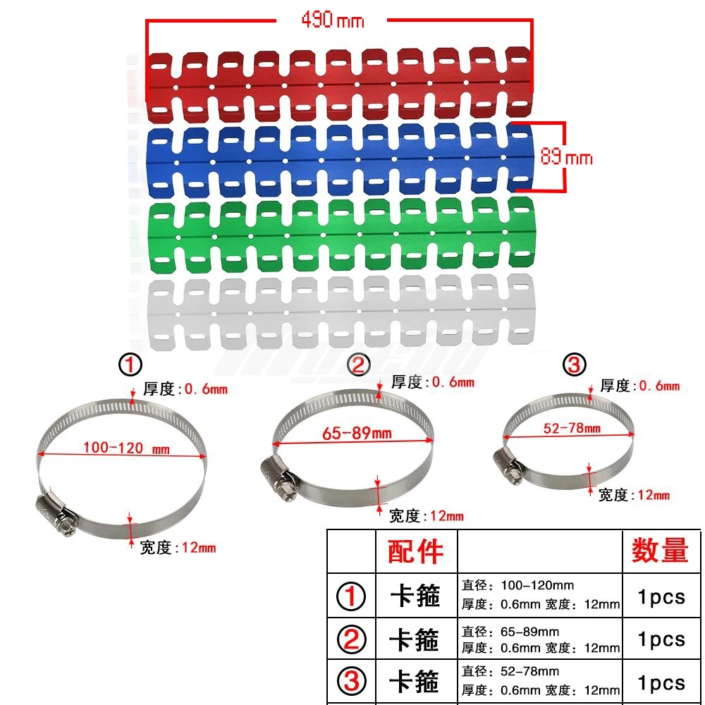 لهوندا CBR1000F SC24 CBR1000RR /FIRE/SP CBR1100XX أسود CBR 1100 XXV XXW 1986-2026 حماية العادم مكافحة غطاء ساخن درع
