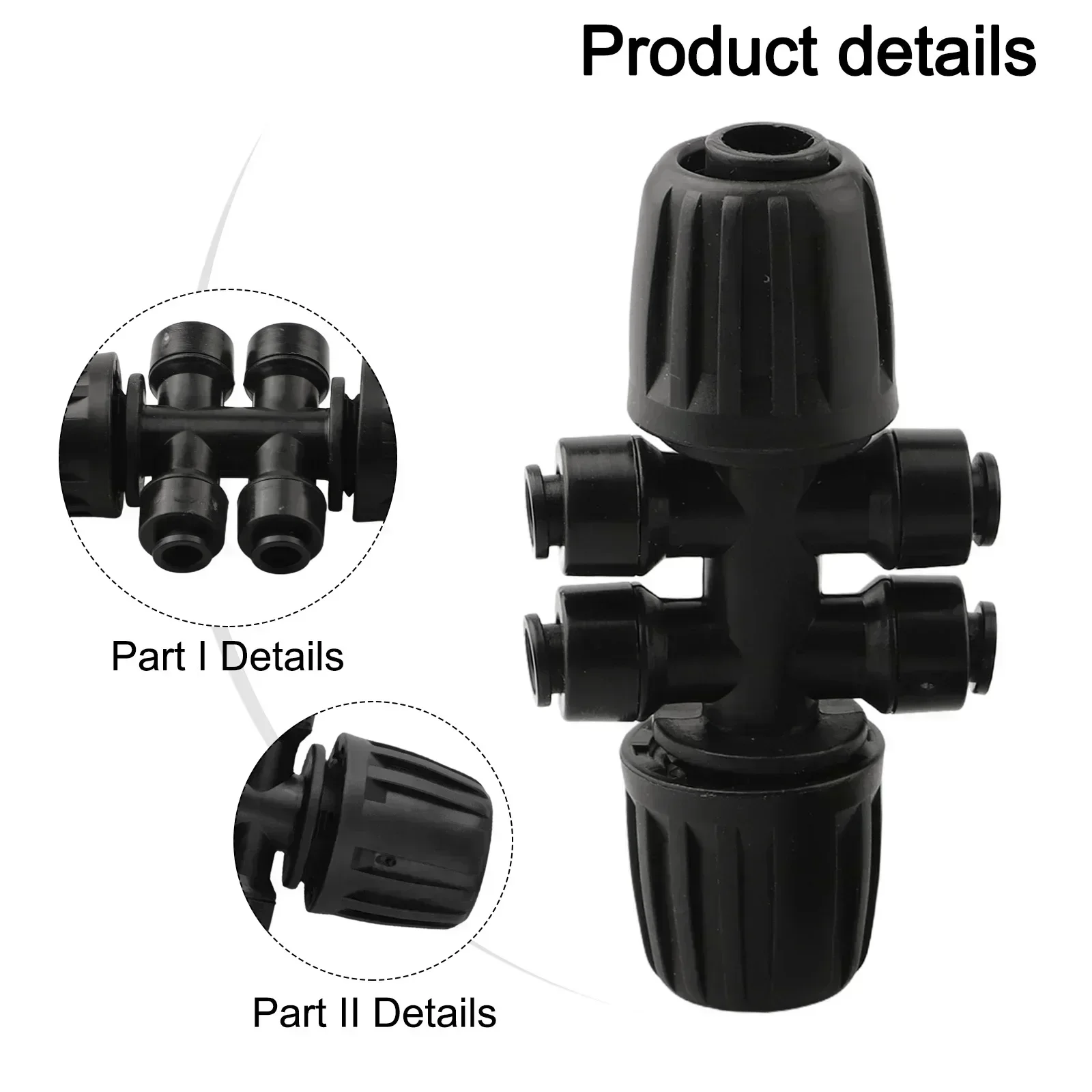 

Набор из 20 тройников с колючками для капельного орошения, 6-контактные фитинги для простого подключения к систем полива сада