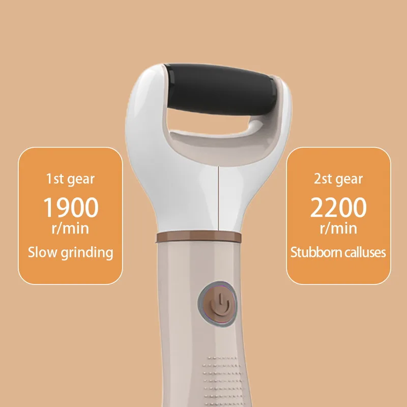 مطحنة القدم الكهربائية السيارات اللاسلكية إزالة الجلد الميت النسيج الشقوق الصلب متصدع الجلد باديكير أداة مقاوم للماء منظف القدمين