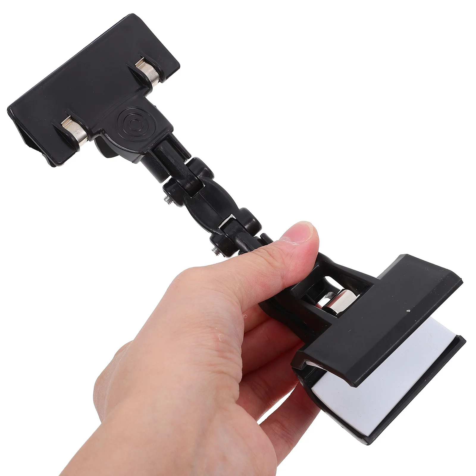 2 Pcs Receipt Keeper Proofing Label Holder Paper Painting Clip for Easels Stand Clips Iron