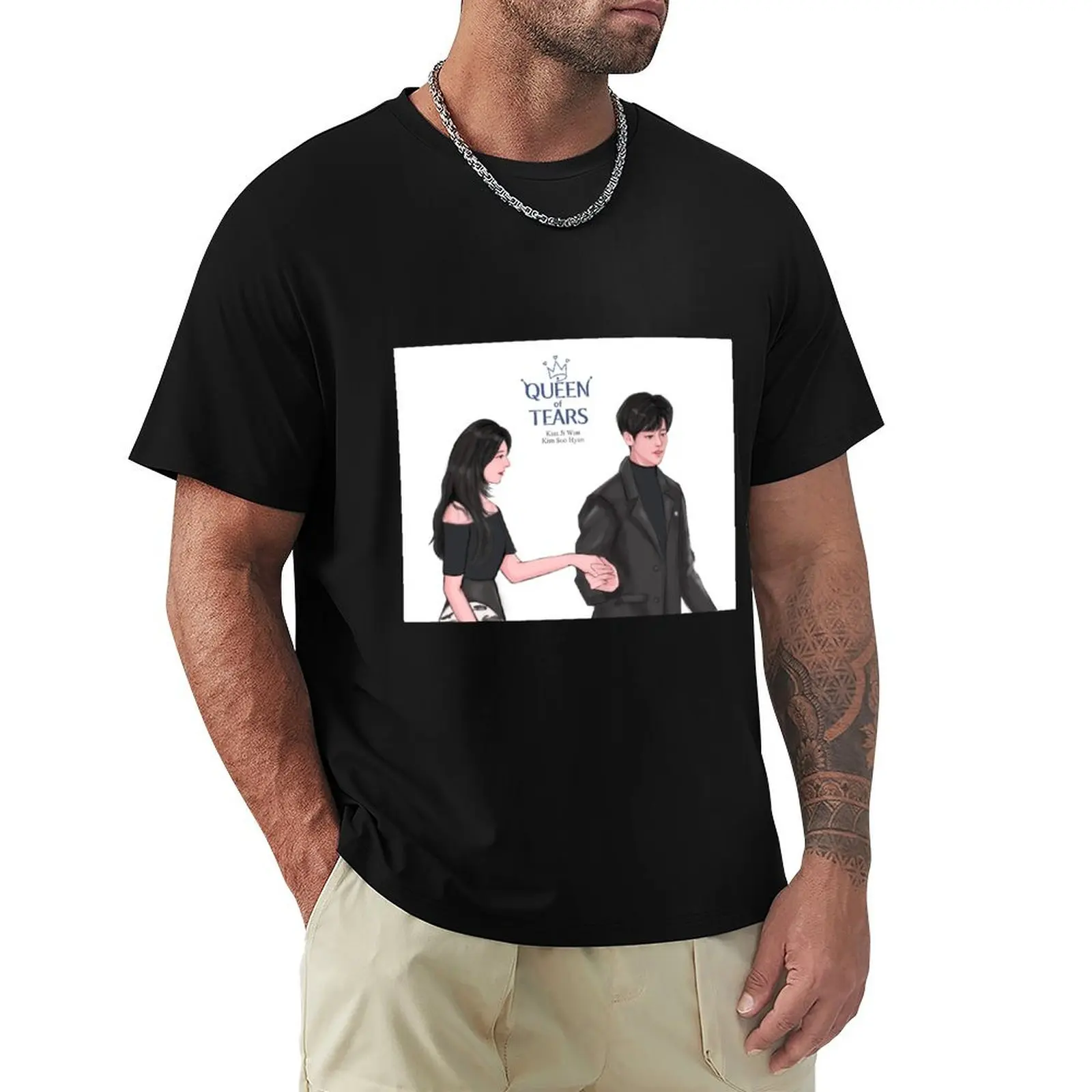 

Queen of tears T-Shirt Soft Lightweight Cotton T-Shirt