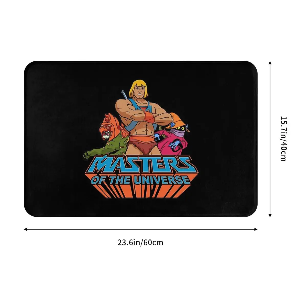 He Man and the Masters of the Universe Bathroom Mat Funny Doormat Flannel Carpet Entrance Door Rug Home Decor