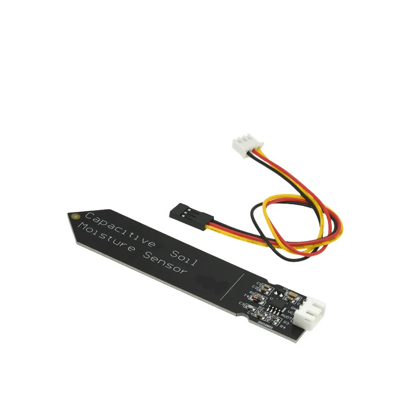 مستشعر رطوبة التربة بالسعة ، سلك جهد واسع ، ليس من السهل التآكل ، مناسب لأردوينو #2