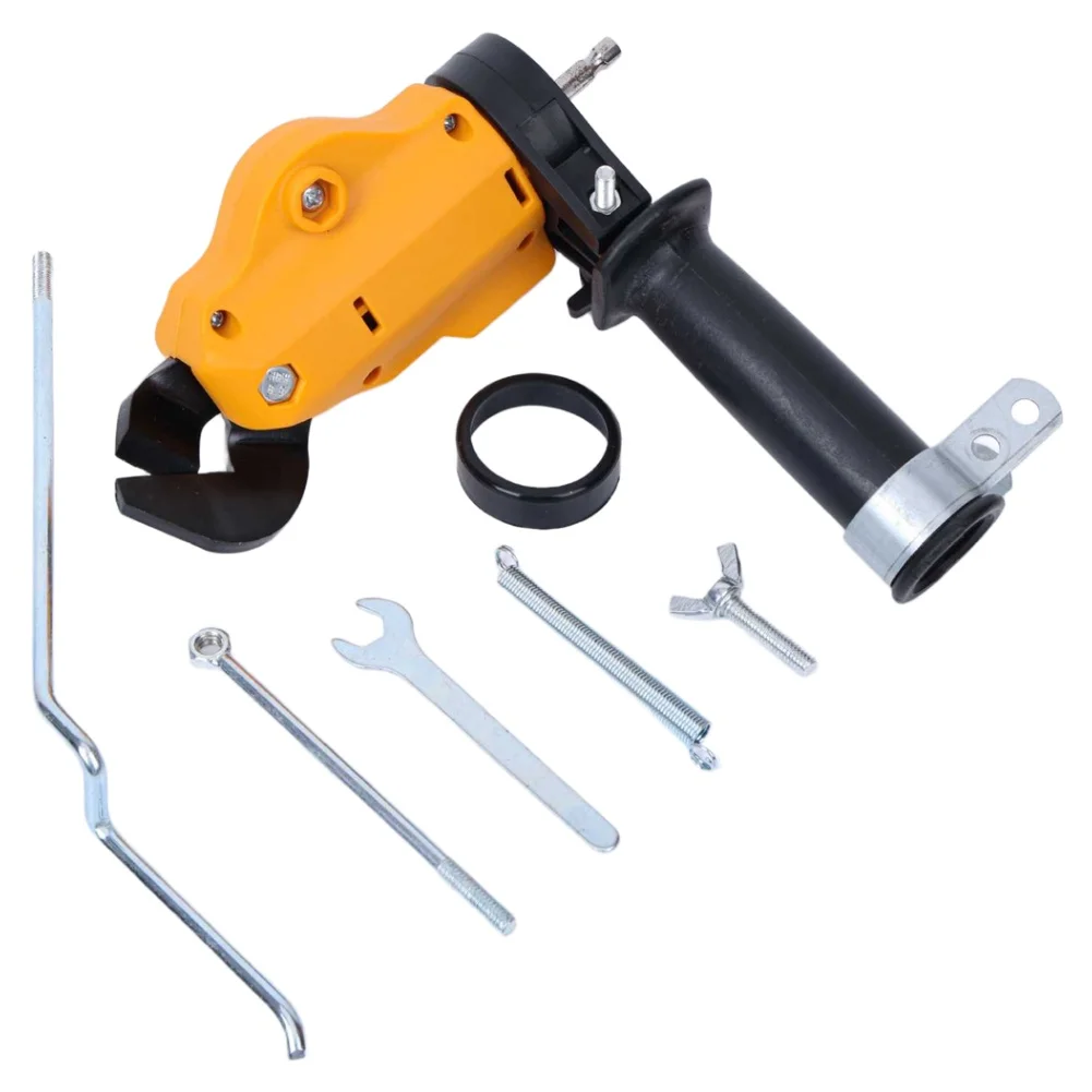 

Modified Electric Drill Into Sheet Metal Shears Electric Drill Plate Cutter Metal Sheet Cutting Tool Industrial Drill-To-Shear