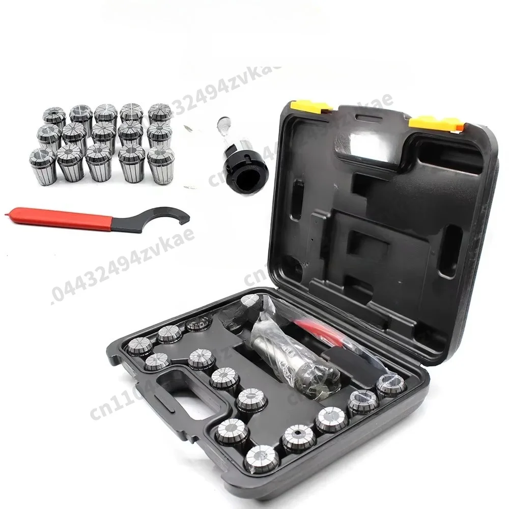 Collet Chuck Holder ExtensionSet CNC Milling Lathe Tool15pcs MT3 M12 ER32
