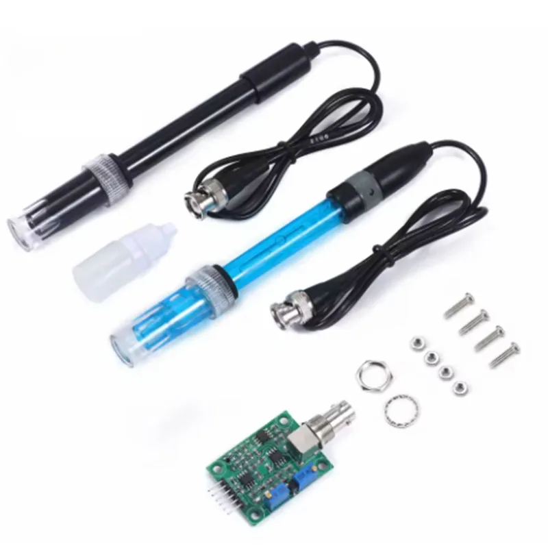 Fillable PH Sensor Probe Module Aquarium Hydroponic PH Value Monitoring Test Detector
