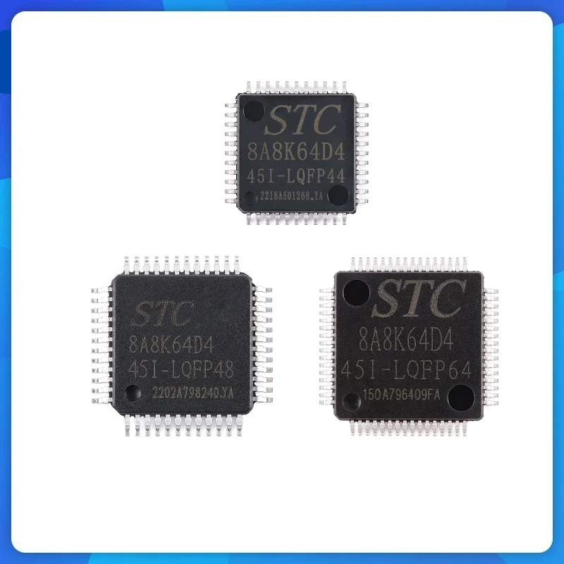 

STC8A8K64D4 MCU 1T 8051 microprocessor 10Pcs/Lot