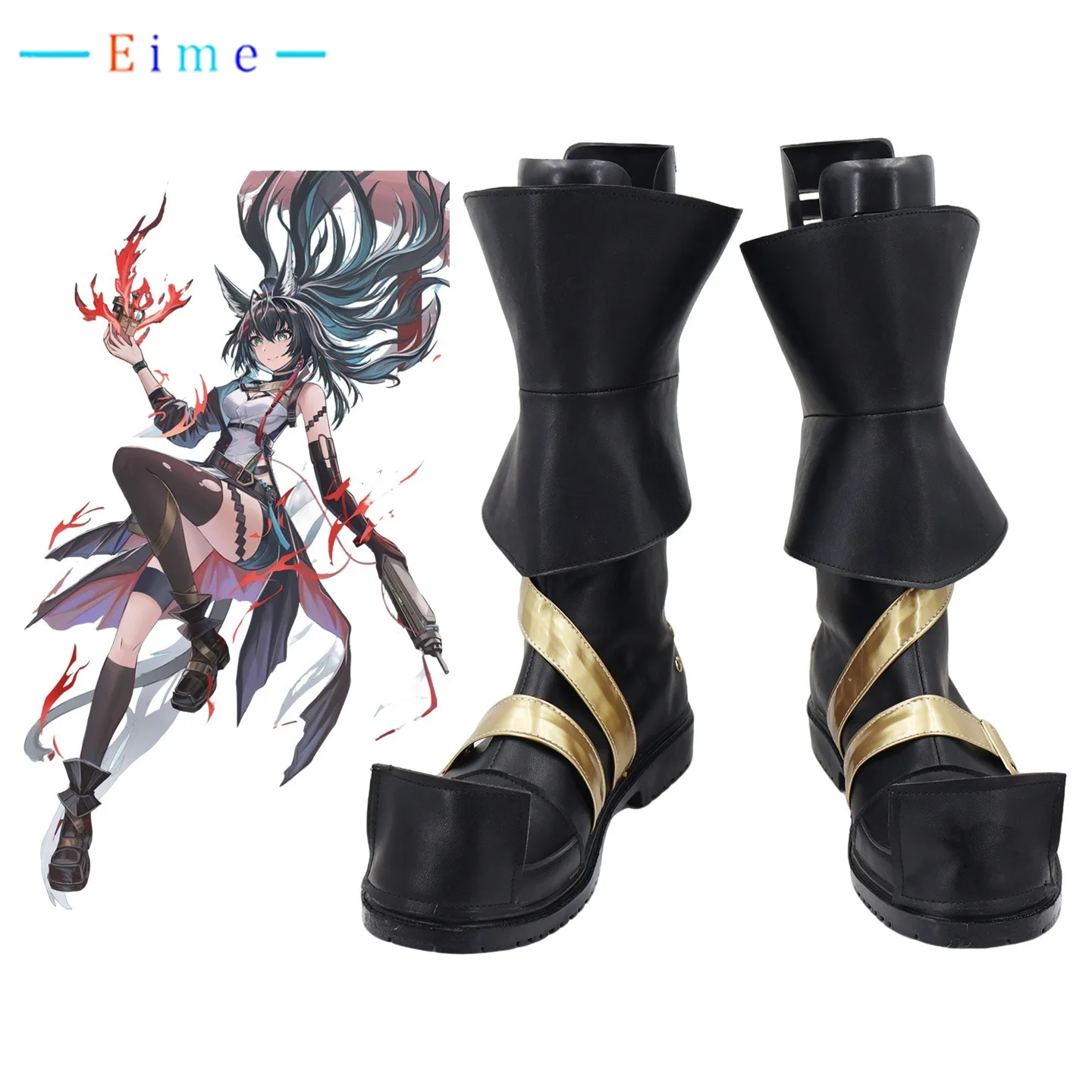 

Arknights Blaze обувь для косплея Хэллоуин карнавальные ботинки аниме игровые аксессуары обувь из искусственной кожи реквизит для косплея на заказ
