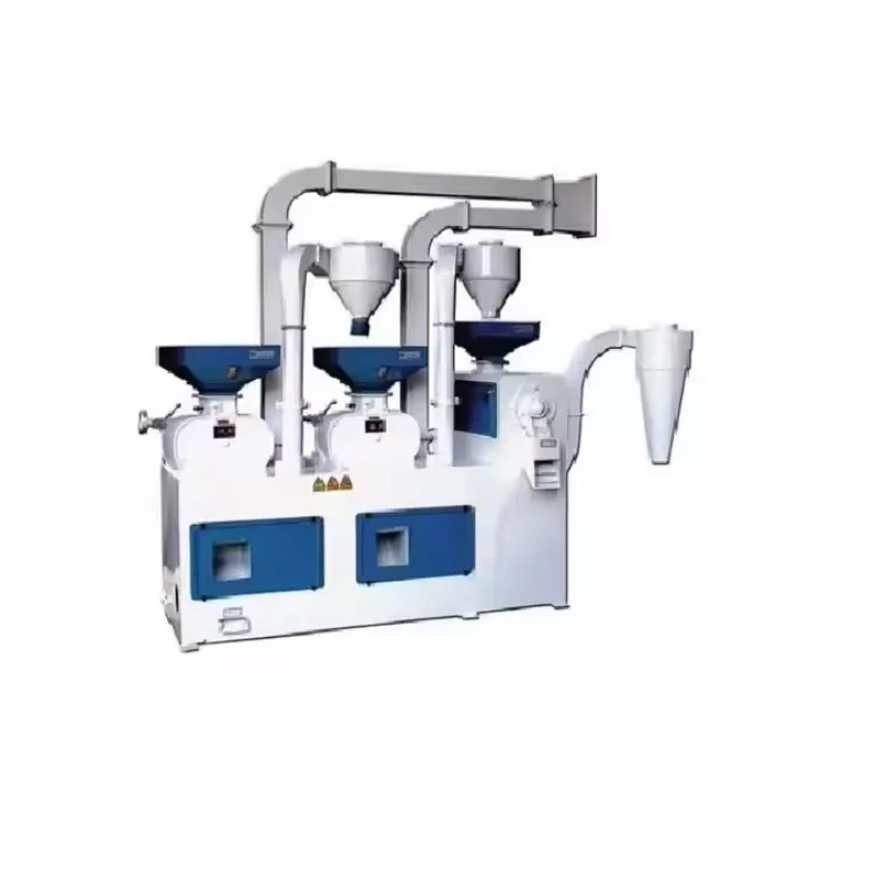 Two Husker One Whitener High Husked Rate Combined Rice Mill Machine