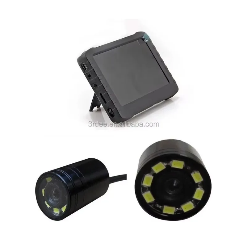 Caméra vidéo sous-marine portative de détecteur de poisson de Vision nocturne 2025 avec le câble de 50m