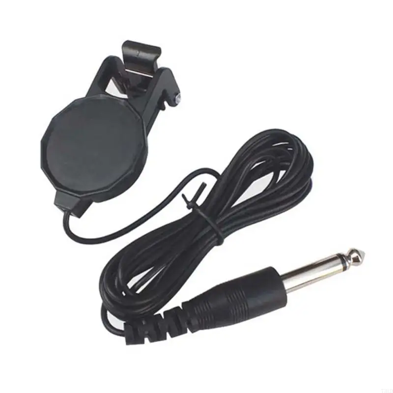 Pickup piezo guitarra acústica T3LD 6.35 mm Sound Piezo Pickup REPETURACIÓN CLIP REEMPLACIÓN REEMPLACIÓN EN