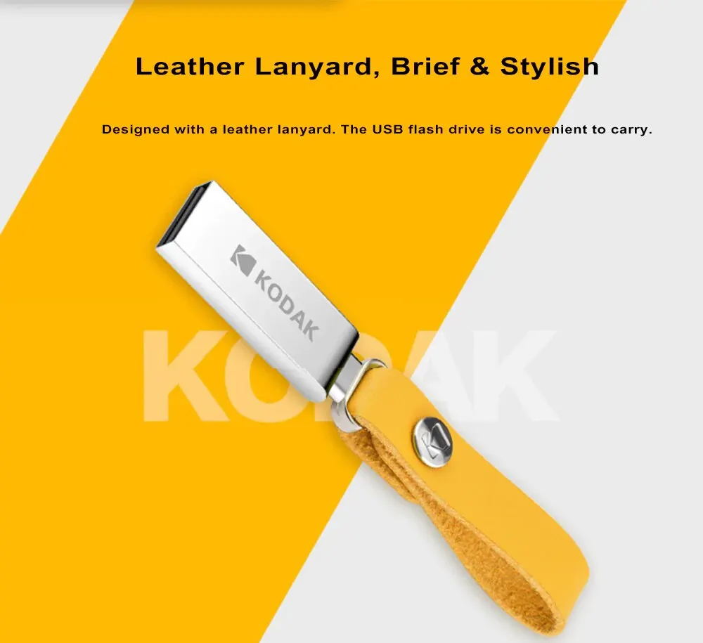 KODAK USB 2.0 Pen Drive 16 Go 32 Go 64 Go K122 Clé USB en métal