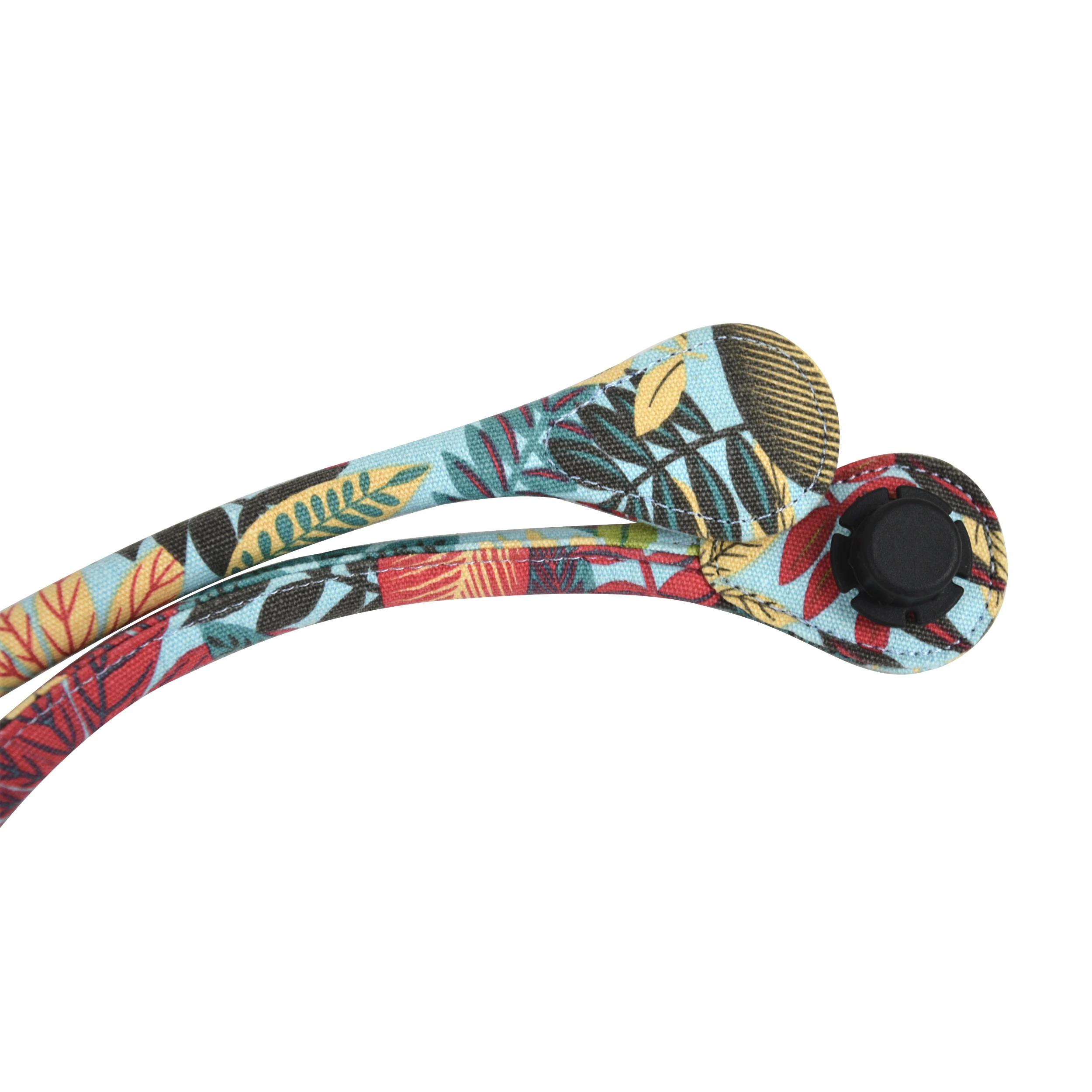 New 1 pair Floral Short Long Round Canvas Handles O bag straps for Obag Classic Mini handle replacements view 4