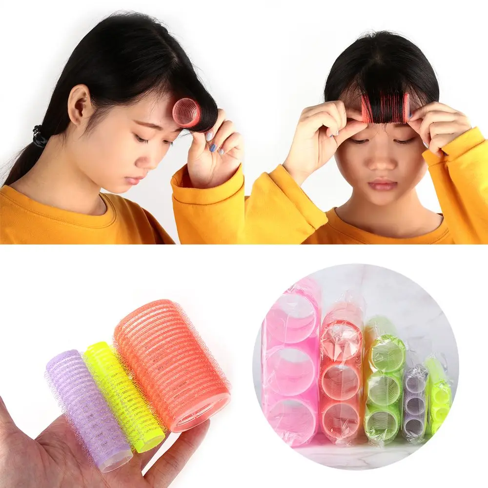 

6 Pcs Random Color Hot Sale Professional Hair Styling Tools Salon Hairdressing Curlers Hair Rollers Self Grip