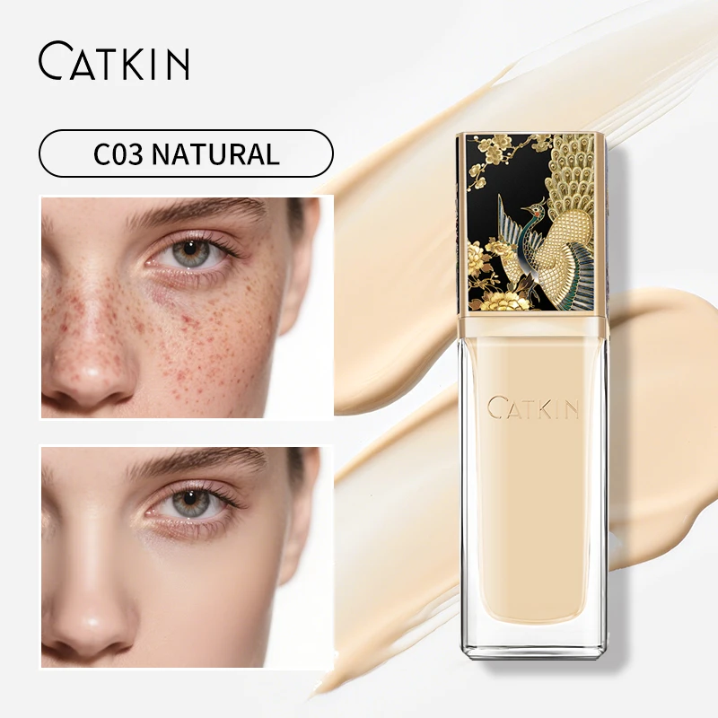 

CATKIN Foundation Primer Makeup Primer - Minimizes look of pores, fine lines, and lmperfections, Redness Reducer